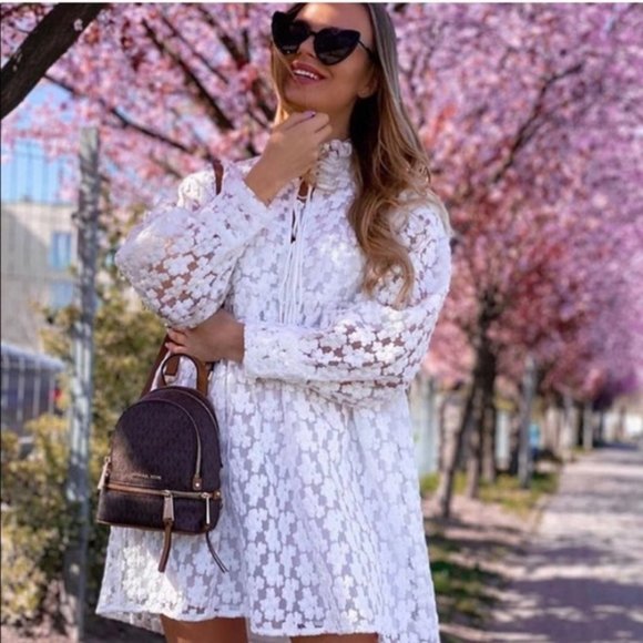 Zara texture mini dress WHITE - 4786/058 - Picture 10 of 13